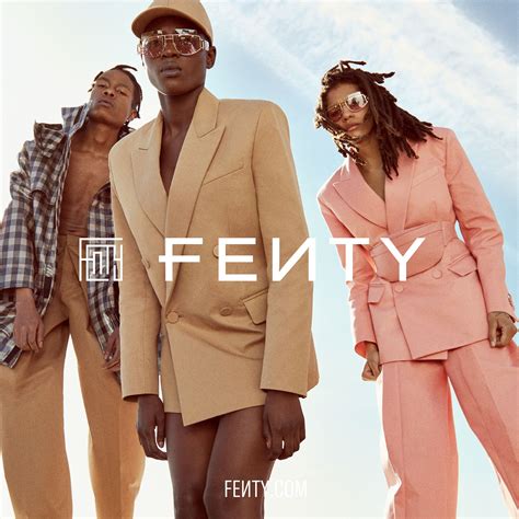 fendi et fenty|rihanna's Fenty clothing line.